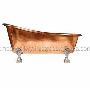 อ่างอาบน้ำทองแดงแท้แบบตั้งพื้น งานแฮนด์เมด ลายตอก  ขายดี ราคาถูก - Product Image 3