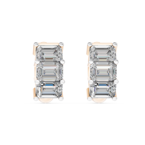 Pendientes de Oro Sólido de 10K, 14K, 9K y 18K con Diamantes de Laboratorio de 10 Quilates, Certificados por IGI, RJC, ODM, OEM, Fabricante de Joyería Fina Ética EA502308 - Product Image 6