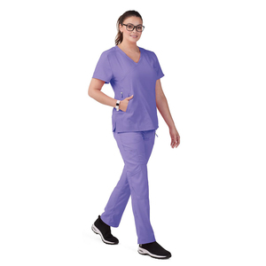 Nouvelle Tunique de Salon 2026 – Uniforme de Beauté et Spa pour Esthéticiennes, Techniciennes Ongleries, Massothérapeutes – Spandex/Polyester, Logo Personnalisé - Product Image 2