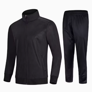 Ensemble de survêtement deux pièces pour homme, personnalisé, uni, effet délavé, respirant, léger, compressif, extensible dans les quatre sens, coupe ajustée, pour la gym - Product Image 5