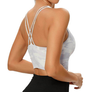 Sujetador Deportivo para Mujer 2026, Ecológico, de Alta Sujeción, con Tirantes Cruzados, Absorbente de Sudor, con Logotipo Personalizado - Product Image 5