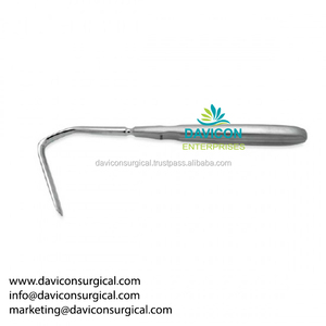 คุณภาพสูง ENT ผ่าตัดสแตนเลส AUFRICHT (GLABELLA) จมูก Rasps 20เซนติเมตร - Product Image 5