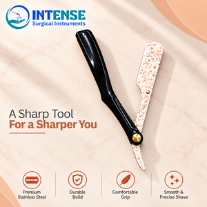 Custom Hair Cutting Razor Professional Barber Folding <b>Straight</b> Razor Hair Styling Texturizing Thinning Tool for Hairdresser - Product Image 4