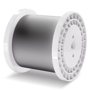 Kit Cavo in Acciaio Inossidabile 316 da 1/8'' x 316 m, Resistenza alla Rottura 1600 Libbre, 7x7 Fili, per Costruzioni, con Tagliacavi Incluso - Product Image 5