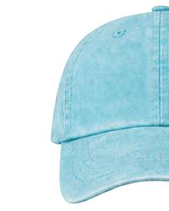 Gorra de Béisbol de Algodón Azul Agua, Lisa, Ajustable, Unisex, Deportiva, Informal, Transpirable, Cómoda, Personalizable, de Primera Calidad - Product Image 4