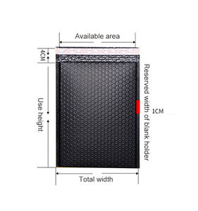 Emballage personnalisé RDY, 100 emballages compostables, écologiques, biodégradables, <span class=keywords><strong>enveloppe</strong></span> rembourrée pour l'expédition, pochette à bulles pour l'envoi postal - Product Image 3