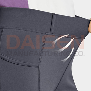 Leggings d'équitation pour femmes, taille haute, extensibles, respirants, coupe sportswear - Product Image 6