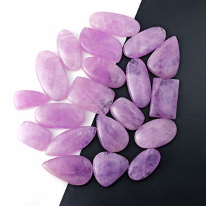 Cabujón de Kunzita Natural Pulido, Formas Mixtas, Piedra Rosa Natural, Precio al por Mayor para Gemas Sueltas para Joyería - Product Image 2
