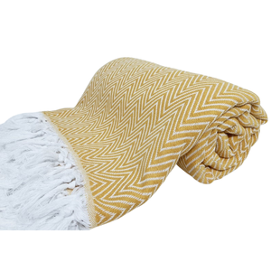 Manta Decorativa Boho de Jacquard 100% Algodón con Borlas, Cubrecama Estilo Rústico, Fabricante OEM, Venta al Por Mayor - Product Image 3