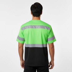 Camisa de Trabajo de Algodón Reflectante de Seguridad para Hombres, Uniforme de Trabajo para Trabajadores de la Construcción y Minería en Australia - Product Image 3