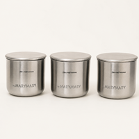 Pot à bougie en laiton doré sur mesure de luxe avec couvercle pour la fabrication de bougies, boîtes à bougies rondes vides de qualité supérieure, décoration haut de gamme pour la maison