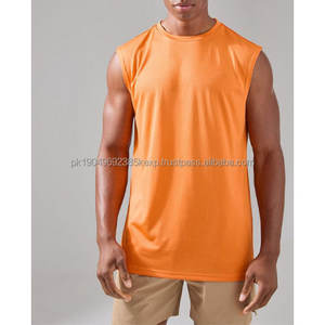 Camiseta sin Mangas de Color Sólido para Hombre, Estilo Urbano, Secado Rápido, a la Venta - Product Image 4