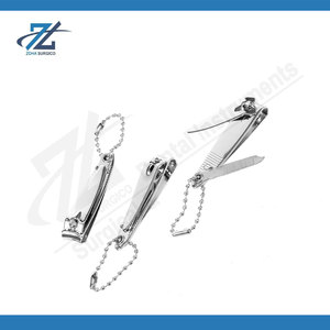 Cortauñas curvo para bebés con apertura de mandíbula ancha, cortador de uñas de acero inoxidable, herramienta profesional duradera para el cuidado de las uñas, Pakistán - Product Image 4