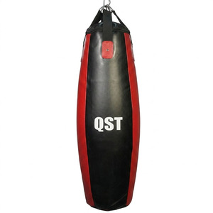 Saco de Boxeo Reforzado de Alta Resistencia 4ft 5ft 6ft con Cadena para Montaje, Equipo de Entrenamiento para Gimnasio, Logotipo Personalizado, Directo de Fábrica OEM - Product Image 1
