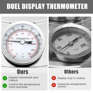 Attrezzatura per Distillazione da 5/10 Galloni (40 L) con 2 Pentole in Acciaio Inossidabile per Distillazione Acqua e Succhi - Product Image 5