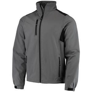 Chaqueta Softshell de Invierno Personalizada con Cuello Alto y Logotipo Frontal Reflectante, Resistente al Viento e Impermeable, Proveedor OEM - Product Image 2