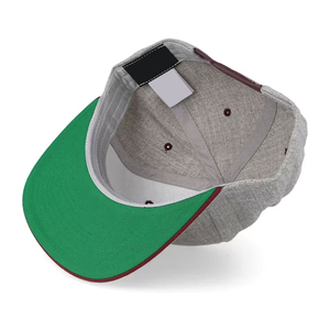 หมวกแก๊ปทรงสแนปแบ็ค 6 แผง ด้านหน้าทำจากโฟมโพลีเอสเตอร์คุณภาพพรีเมียม ด้านหลังเป็นตาข่าย ระบายอากาศได้ดี กันน้ำ เหมาะสำหรับทุกเพศทุกวัย มีไซส์พลัส - Product Image 4