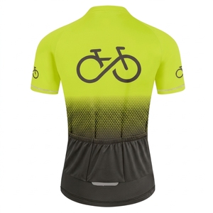 Conjunto de Jersey de Ciclismo para Mujer con Logotipo de Bicicleta, Manga Larga, Secado Rápido, 100% Poliéster, Conjunto de Pantalones Cortos de Malla - Product Image 2