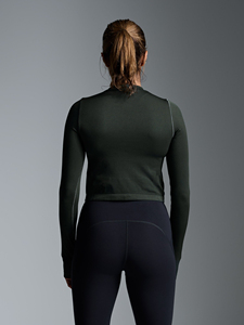 Women's <b>Slim</b> Fit Crew Neck Short Sleeve T Shirt Cotton Stretch <b>Patches</b> Breathable Casual Tee - Product Image 2