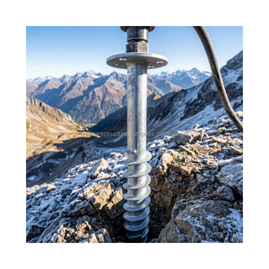 Vente en gros de pieux de fondation galvanisés à chaud pour systèmes de montage solaire - Product Image 1