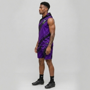 Personnalisez la dernière conception d'uniformes 7 contre 7 sur mesure, qualité supérieure, vente en gros, ensemble d'uniformes 7 contre 7 pour jeunes, coupe standard, service OEM ODM - Product Image 6