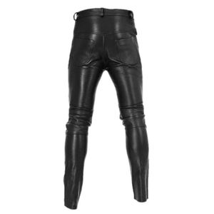 Pantalones de Cuero Genuino, Pantalones Deportivos - Product Image 3