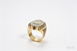 Bague personnalisée de champion d'état en acier inoxydable, bague de championnat de football, récompense pour équipe sportive, bijou commémoratif - Product Image 4