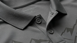 Chemises de golf pour hommes avec logo personnalisé, 100% polyester tricoté, anti-rides, manches courtes, imprimées, respirantes - Product Image 5