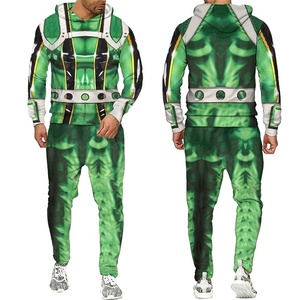 Ensemble Sweat à capuche et pantalon de survêtement pour hommes, haut de gamme, bon marché, 2 pièces imprimées, pull épais, survêtement de poche kangourou rembourré, offre spéciale - Product Image 5