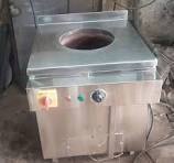 Tandoor en acier inoxydable SteelSummit (qualité 304) avec alimentation au gaz et à l'électricité, nettoyage facile - Product Image 4