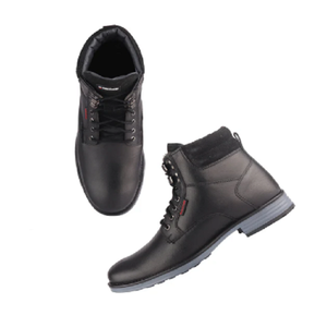 Bottes décontractées noires pour hommes par Red Chief – Chaussures robustes pour le quotidien, confortables pour l'extérieur, style urbain contemporain, idéales pour les voyages - Product Image 2