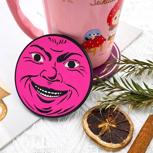 ECO-Friendly Cartoon Design <b>Heat</b> Resistant Cup <b>Coaster</b> - Product Image 5