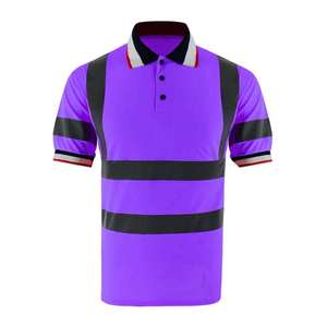 Camisa de Seguridad de Alta Visibilidad OEM, Secado Rápido, Reflectante, Ropa de Trabajo Industrial - Product Image 1