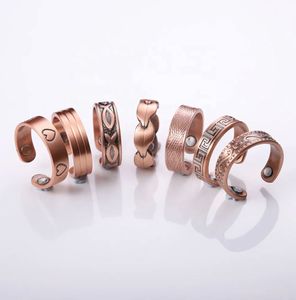Durable Copper Magnetic <b>Ring</b> Fashion & Therapy Jewelry Customizable Copper Magnetic Health <b>Ring</b> - High-Quality Jewelry - Product Image 3
