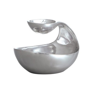 Modern Stainless Steel Eco-Friendly <b>Chocolate</b> Bowl for <b>Wedding</b> Candy Trays and Decor - Product Image 1