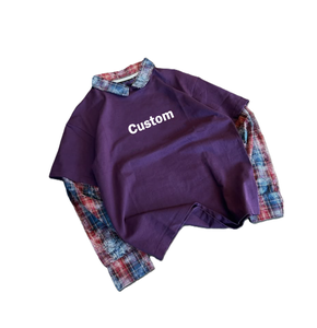 เสื้อยืดผู้ชายไซส์ใหญ่ แบรนด์โลโก้ ผ้าฝ้าย - Product Image 4