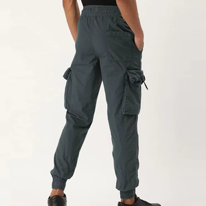 Customized Construction Men <b>Working</b> <b>Cargo</b> Pants Fashion Men Multi-Pocket Color Panel Tactical Workwear <b>Cargo</b> Trousers - Product Image 2
