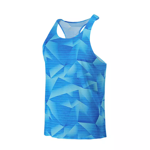 เสื้อกล้ามผู้ชายผ้าฝ้าย 100% พิมพ์ลายตามสั่ง ระบายอากาศได้ดี สไตล์ลำลองสำหรับฤดูร้อน ผลิตในปากีสถาน คุณภาพสูง ขายส่ง - Product Image 3