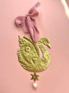 Brass <b>Star</b> Ornament Handcrafted <b>Hanging</b> Decor Traditional Christmas Decoration - Product Image 3