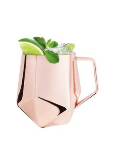 Taza Moscow Mule de Cobre Puro con Acabado Espejo, Impresión de Logotipo Personalizado, Tazas de Cerveza Decorativas, Artesanías, Taza de Cobre, Apta para Contacto con Alimentos - Product Image 1