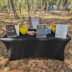 Lot de 2 nappes extensibles en spandex, nappes de qualité supérieure pour un ajustement parfait - Product Image 3