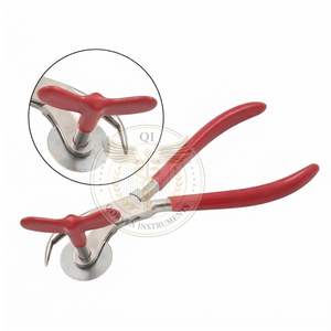 Cortador de Anillos de 170 mm de Acero Inoxidable con Mango de PVC para Fabricación de Joyas, Manualidades, Alicates para Cortar Anillos, Personalizable OEM - Product Image 1