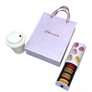 Nuova Scatola Regalo di Lusso per Macaron, Design Antiurto, Logo in Lamina d'Oro, Chiusura Magnetica per Pasticcerie di Marca - Product Image 4