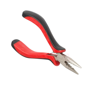 Pince de pose et de retrait d'extensions capillaires à kératine pré-collée en métal, outil professionnel pour extensions à pointe personnalisée et trames - Product Image 4