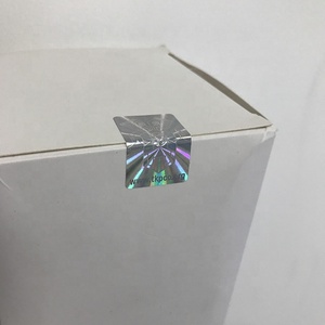 Autocollant d'étiquette de sécurité holographique 3D personnalisé matériau PET pour dentifrice shampooing soins de la peau parfum rouge à lèvres Lotion - Product Image 1