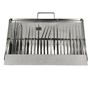 Juego de Instrumentos de Otología de 22 Piezas, Herramientas Quirúrgicas Manuales de Acero Inoxidable para Cirugía de Oído, Kit Quirúrgico para Operaciones de Oído - Product Image 2