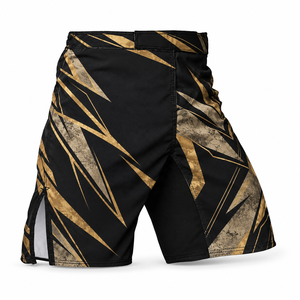 Pantalones Cortos de Artes Marciales Personalizados con Estampado Digital, Pantalones Cortos de Entrenamiento hasta la Rodilla, Pantalones Cortos Deportivos de Poliéster y Algodón, Fabricante Mayorista - Product Image 1