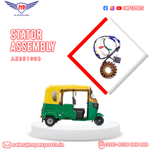 Ensemble de stator RE de fabrication indienne, pièces de qualité pour tricycles compatibles avec le modèle RE, exportées en Haïti et en République Dominicaine - Product Image 3