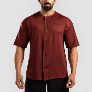 Nuevo Diseño, Jersey de Béisbol de Alta Calidad con Botones Delanteros, Corte Regular, Talla Grande, Ropa Deportiva para Todas las Temporadas, el Mejor Jersey de Béisbol - Product Image 1