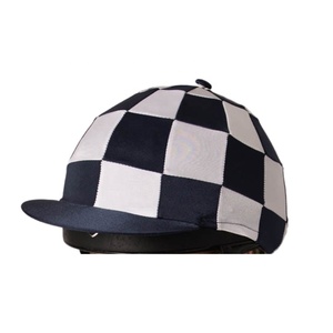 Adult Equestrian Horse Riding Cap <b>Hat</b> Silk Helmet Protect Rider Head <b>Hat</b> Cover with <b>Pom</b> <b>Pom</b> Also with Your Brand logo - Product Image 1